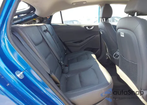 2018 Hyundai Ioniq Hybrid Limited from USA, damaged, VIN KMHC05LC2JU073831